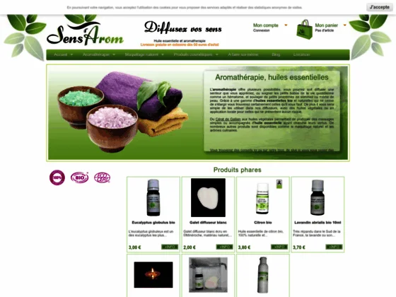 Huile essentielle biologique