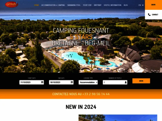 Camping 4 étoiles en Bretagne - Sunêlia l'Atlantique