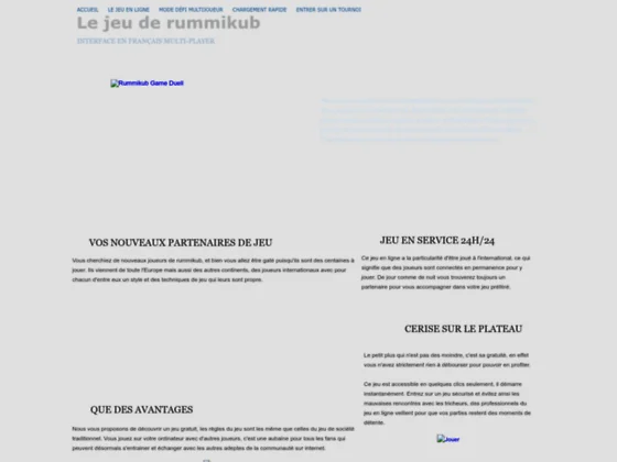Le rumikub gratuit en ligne avec des chiffres