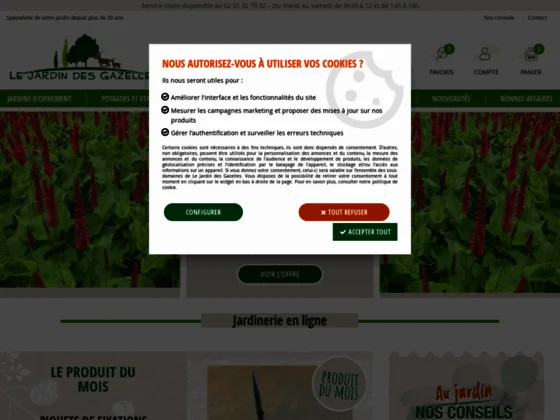 Jardin des Gazelles - toile de paillage - charmille - haie fleurie