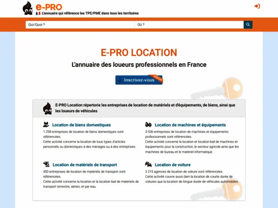 Agences de location appareillage