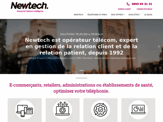 Solution multi-canals pour centre de contacts (centre d'appels)