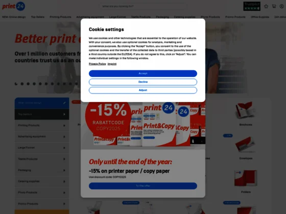 Imprimerie en ligne Print24