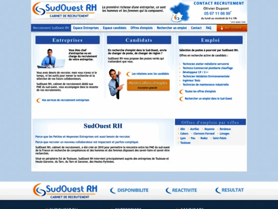 Sud ouest job