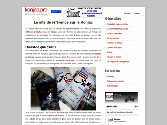 Le konjac: un ingrédient naturel et diététique