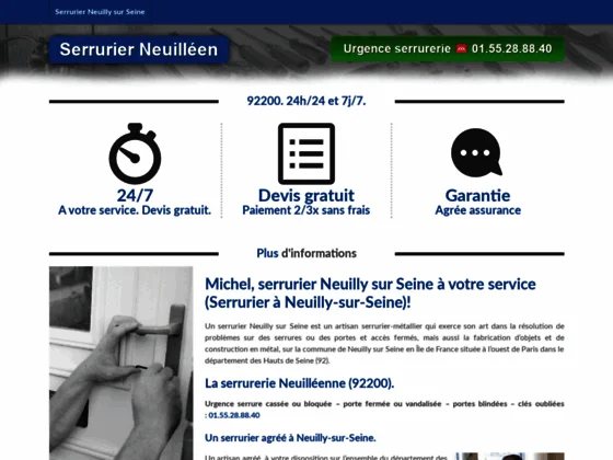 Serrurier Neuilly sur seine