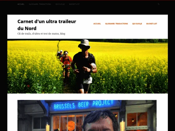 Carnet d'un traileur du Nord