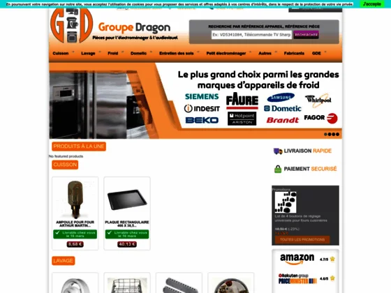 Pièces détachées électroménager