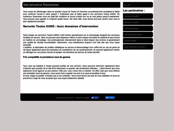 Serrurier Toulon 