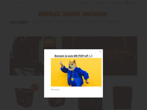 Meubles chinois gauthron