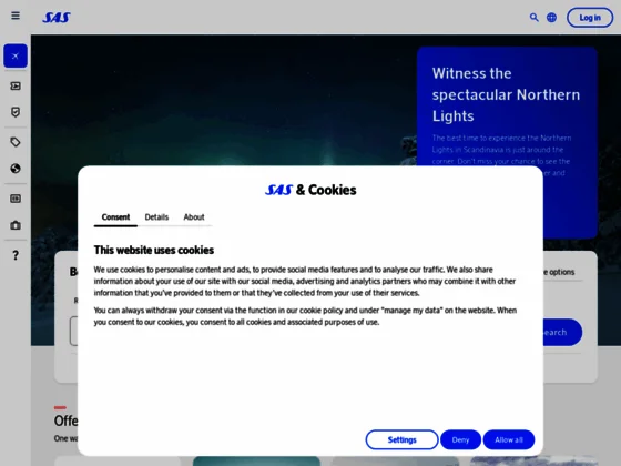 FlySAS - Vol Stockholm