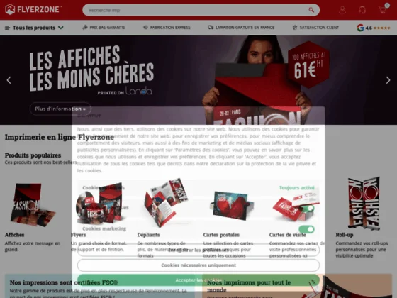 Flyers pas cher