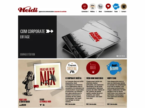 Heidi, agence de communication corporate digitale