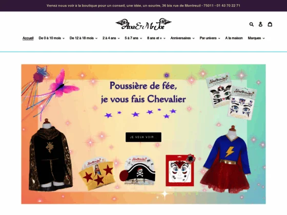 Ava & mr Joe - Jouets,Vêtements et Accessoires pour les enfants