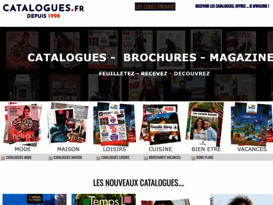 Catalogue gratuit de vente par correspondance