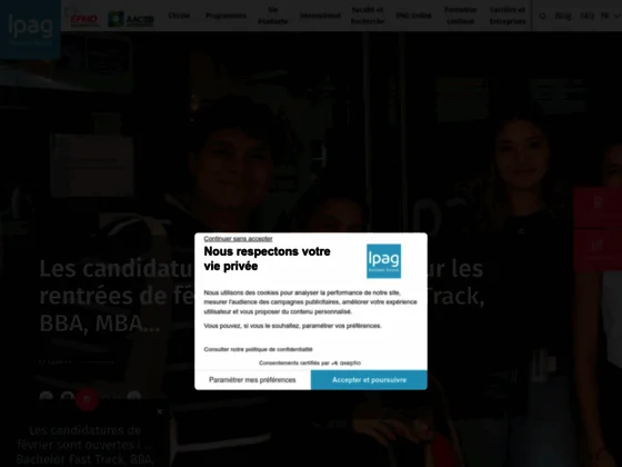 IPAG est école de commerce très connue