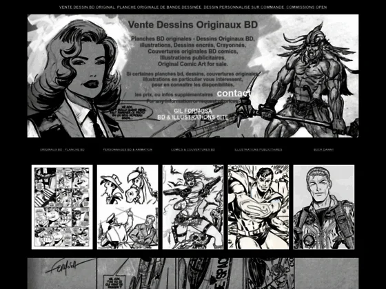 BD Originaux et planches originales BD