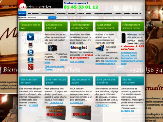 creation site internet