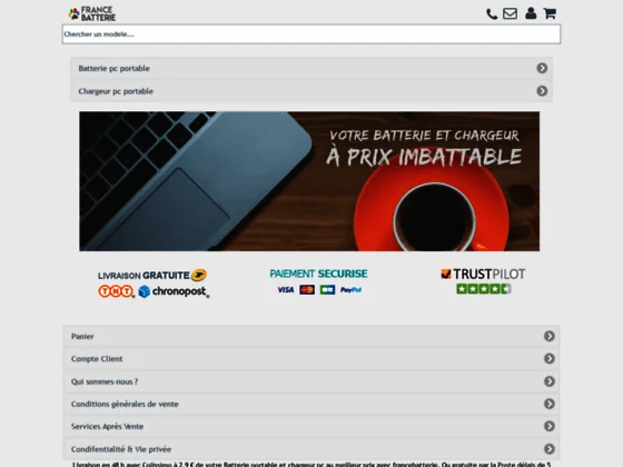 Découvrez la gamme d'alimentation pour pc portable