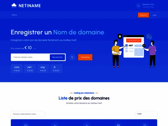 Actualités nom de domaine