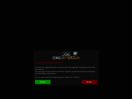 Cigarette Electronique | Vente en ligne de cigarettes electroniques