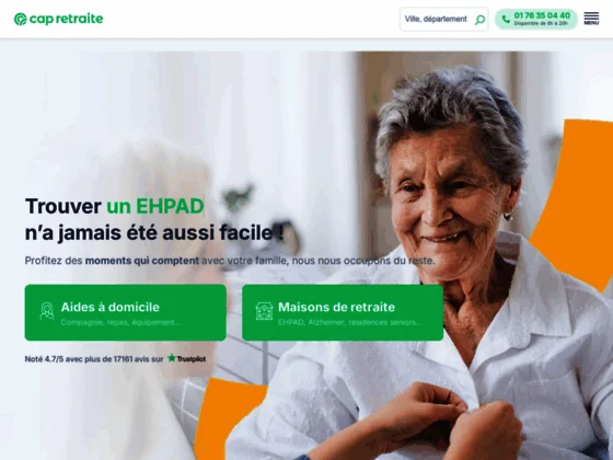www.Capretraite.com : Choisir une maison de retraite