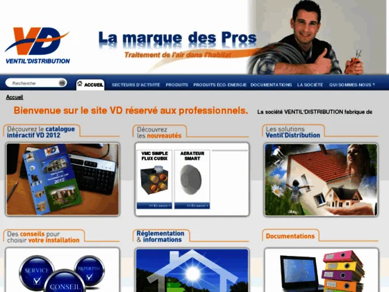 Ventil Distribution La VMC pour les Pros