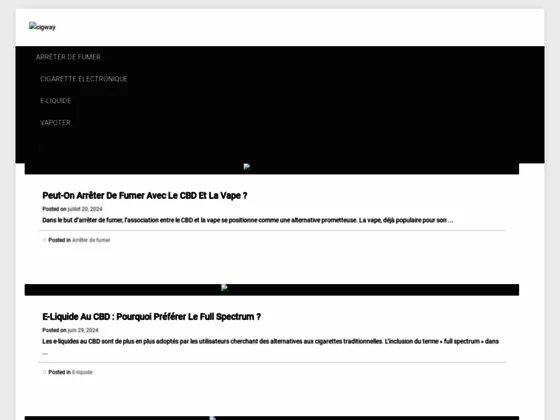 Une cigarette électronique à tester !