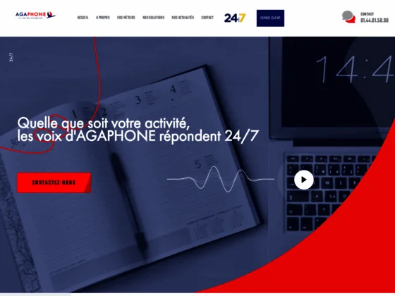Accueil téléphonique Agaphone