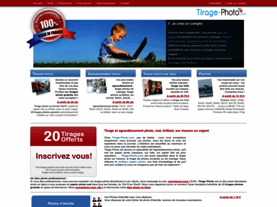 Tirage-Photo : agrandissement photo