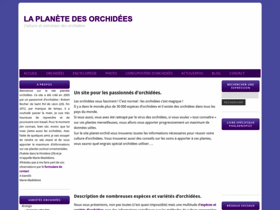 Entretien orchidées