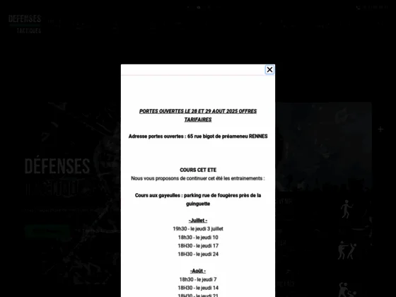 Sport de combat à Rennes