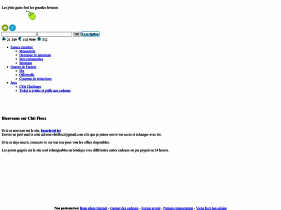 Chtiflouz - Les petits gains font les grandes fortunes