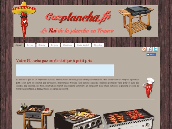 gaz plancha