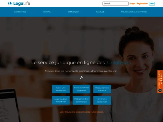 Conseils juridiques gratuits sur legalife