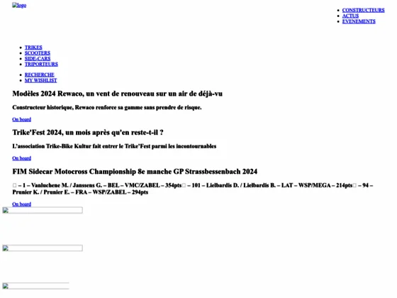 trike-europe | Bienvenue sur le site de reference du trike et de tous les vehicules à  3 roues