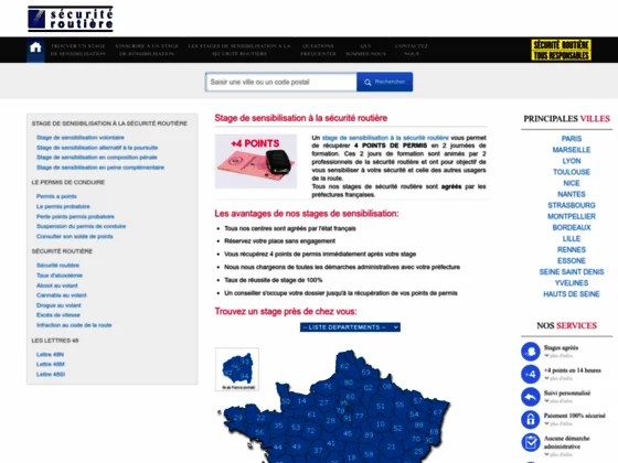 Stage de sensibilisation à la sécurité routière et permis probatoire