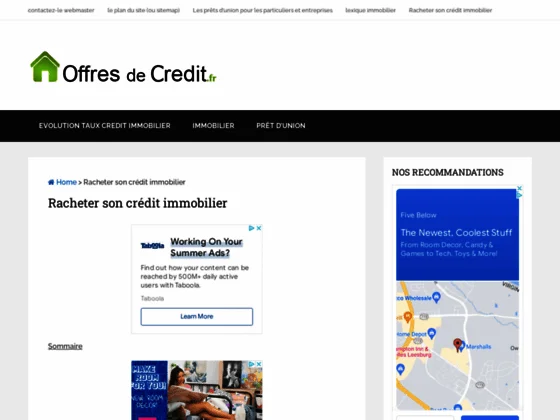 Actualité de l'Immobilier