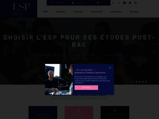 L’ESP, une école de communication à Paris de haut niveau