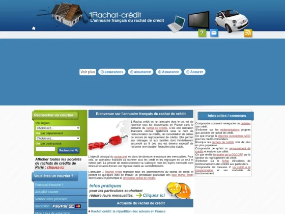 Taux rachat credit consommation