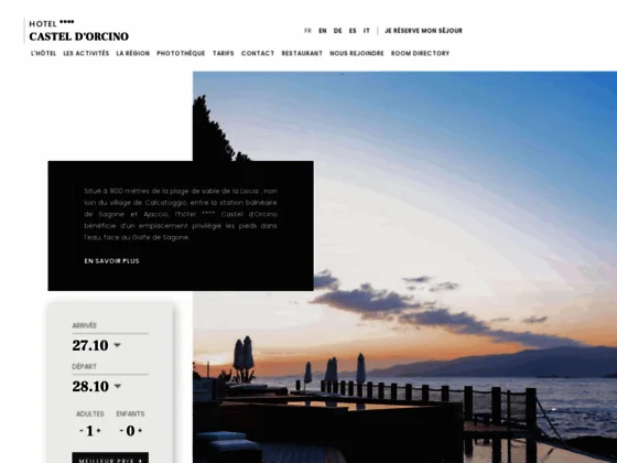 Hôtel de luxe en Corse