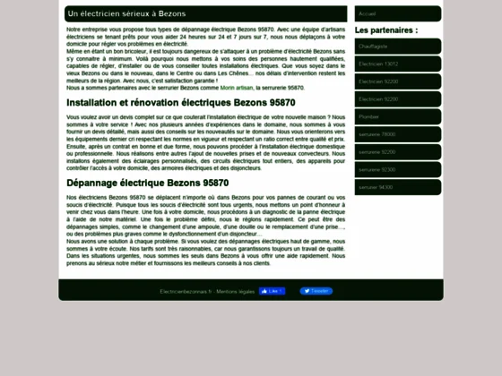 Électricien Bezons