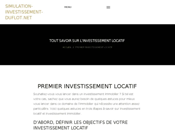 www.Simulation-Investissement-Duflot.net