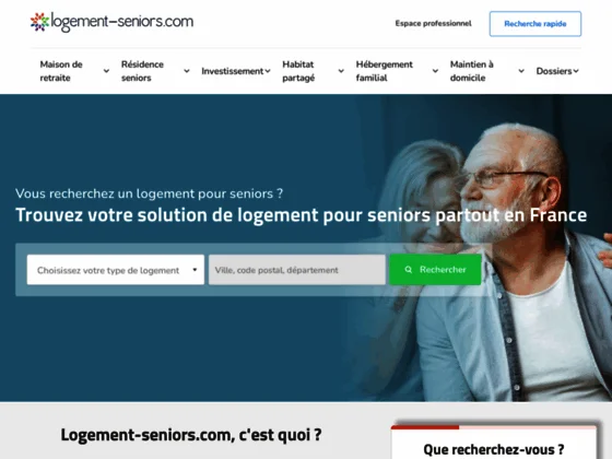 Maison pour les séniors