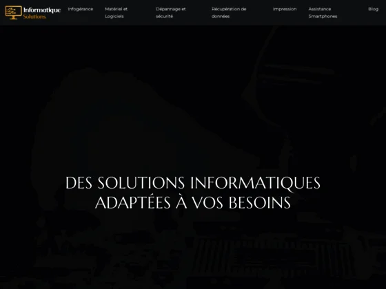 Assistance informatique à domicile