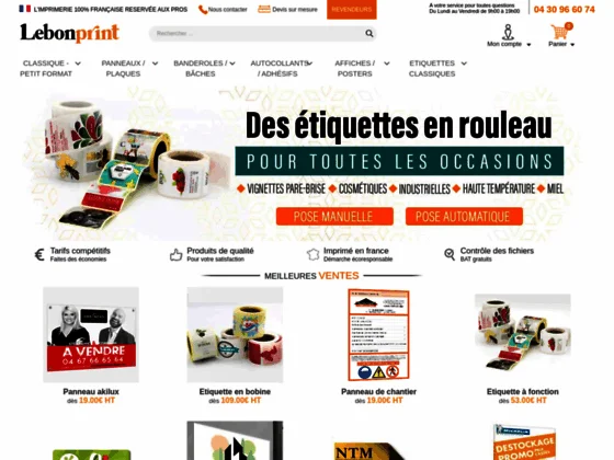 Lebonprint, votre imprimeur de qualité