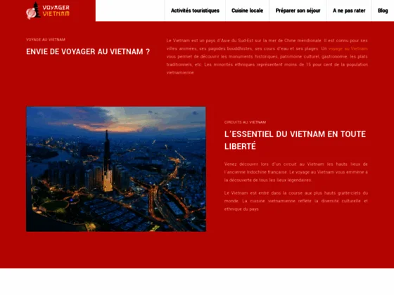 guide de voyage au vietnam