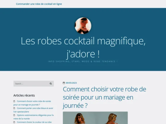 robe de cocktail pas cher-persun.fr