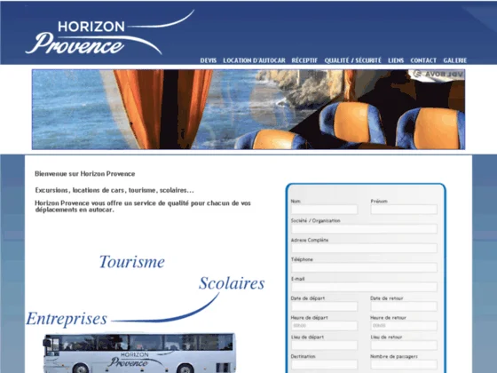 Loue un autocar à Marseille