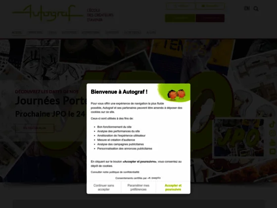 Mise à niveau arts appliqués : autograf